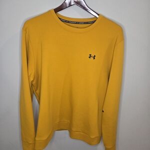 Under Armour Yellow Crewneck Sweater